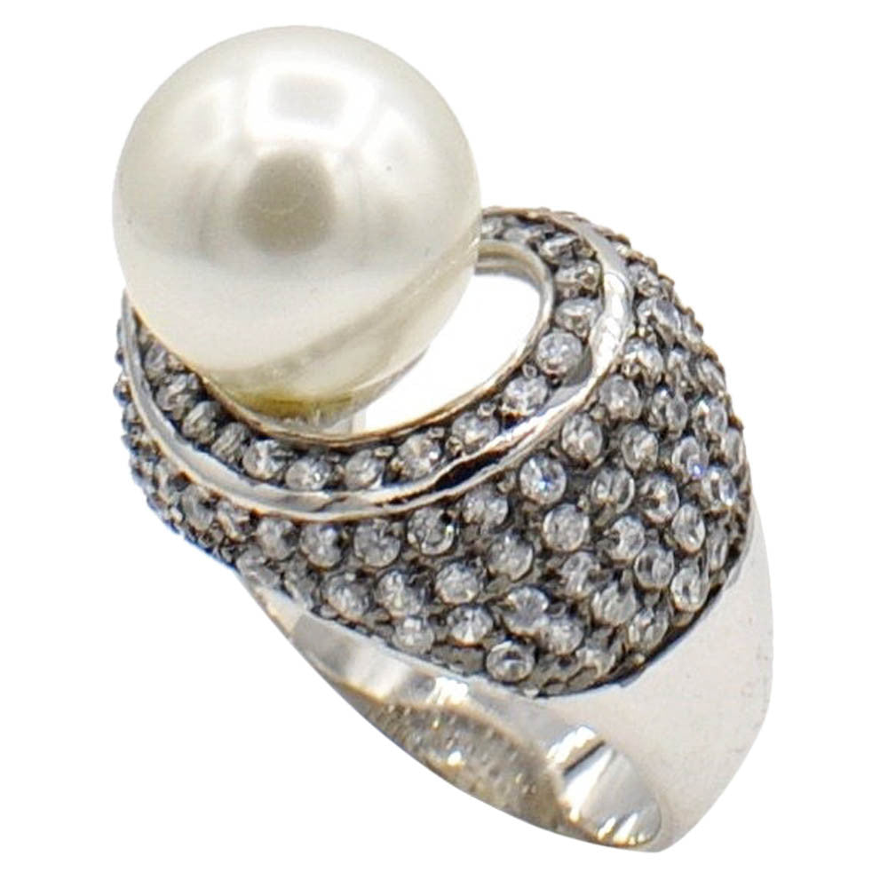 FRESHWATER PEARL RINGS  Sterling silver ring  Statement ring  Gift for women - MY LITTLE VENDOME