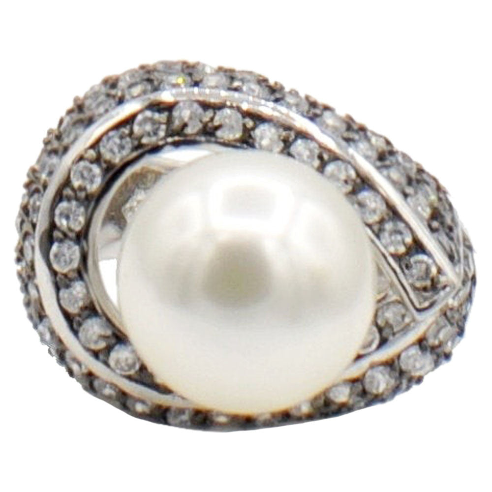 FRESHWATER PEARL RINGS  Sterling silver ring  Statement ring  Gift for women - MY LITTLE VENDOME