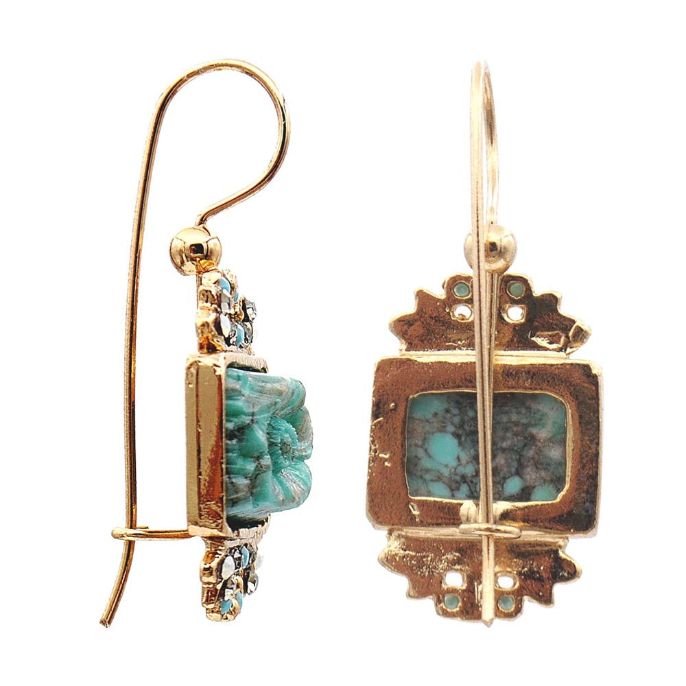 BOUCLE D'OREILLE ROSIERS - MY LITTLE VENDOME