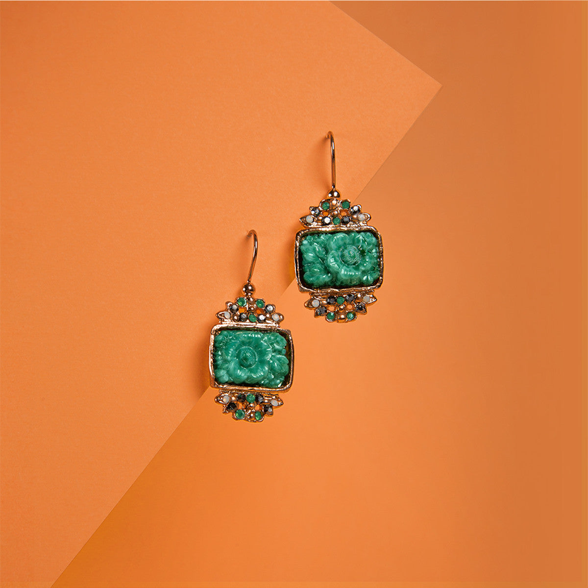 BOUCLE D'OREILLE ROSIERS - MY LITTLE VENDOME