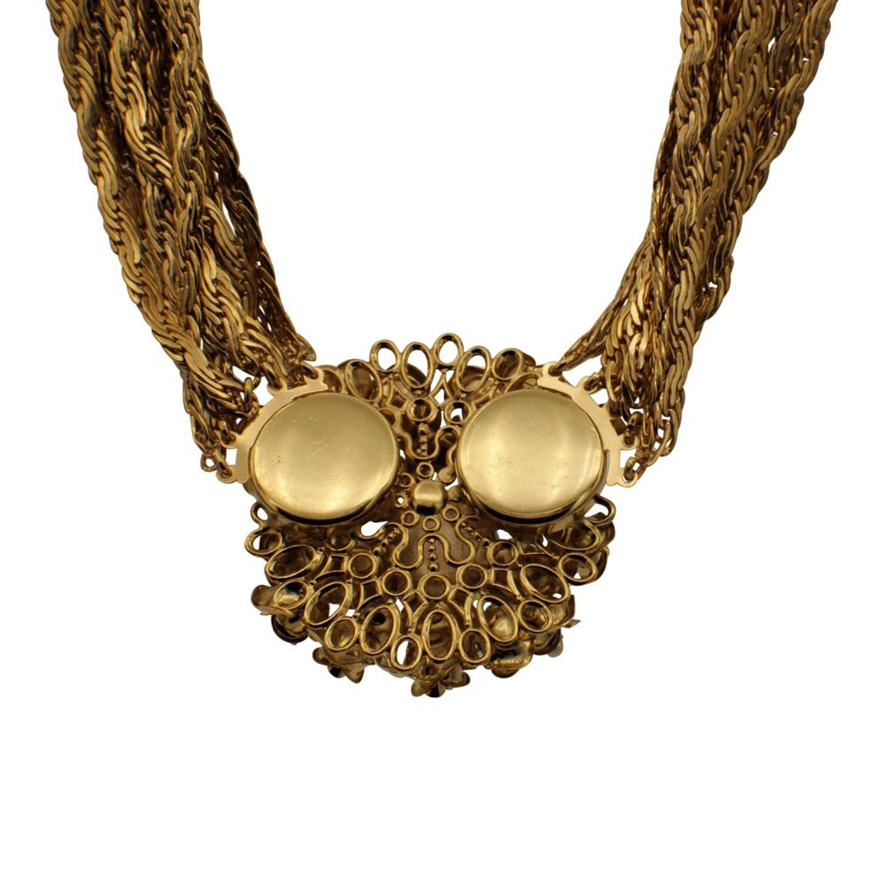 COLLIER PIERRE GRENAT COLLIER PIERRE SEMI PRECIEUSE FLEUR COLLIER PLASTRON COLLIER ART NOUVEAU COLLIER FEMME - MY LITTLE VENDOME