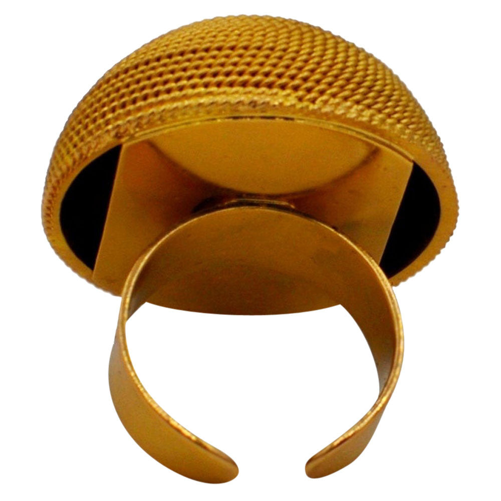 BAGUE FEMME BAGUE DOREE BAGUE OR ROSE VENITIEN 14 CARATS BAGUE BOHO BAGUE AJUSTABLE BAGUE BOULE - MY LITTLE VENDOME