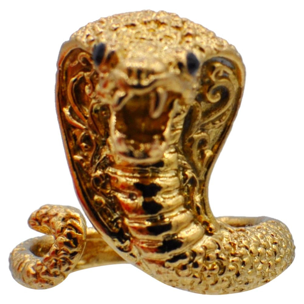 BAGUE SERPENT OR VENITIEN 14 CARATS BAGUE PIERRE SEMI PRECIEUSE BAGUE DOREE BAGUE OR BAGUE HOMME BAGUE FEMME BAGUE AJUSTABLE - MY LITTLE VENDOME