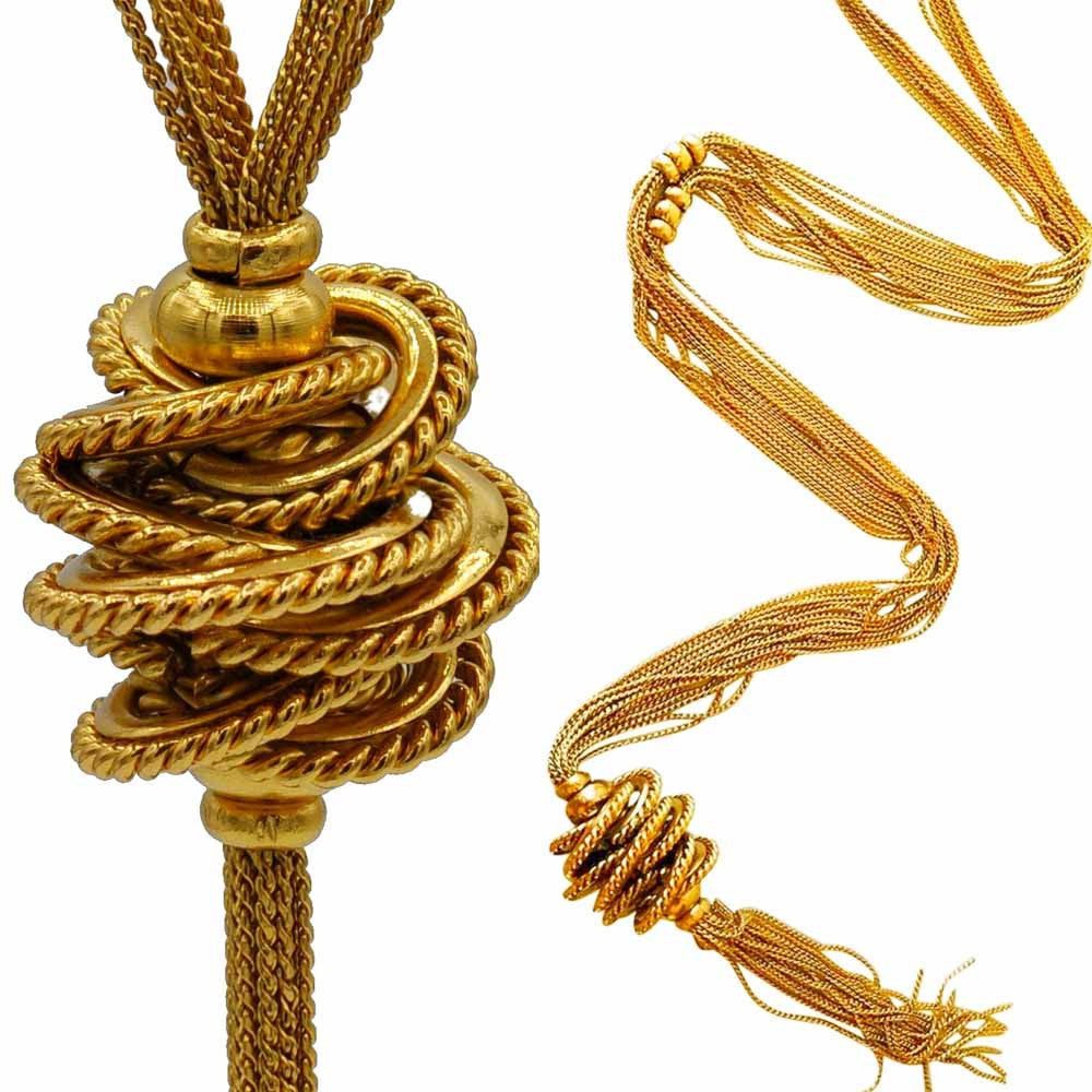 PARURE BIJOUX CADEAU FEMME POMPONS : COLLIER SAUTOIR + BOUCLE D'OREILLE - MY LITTLE VENDOME