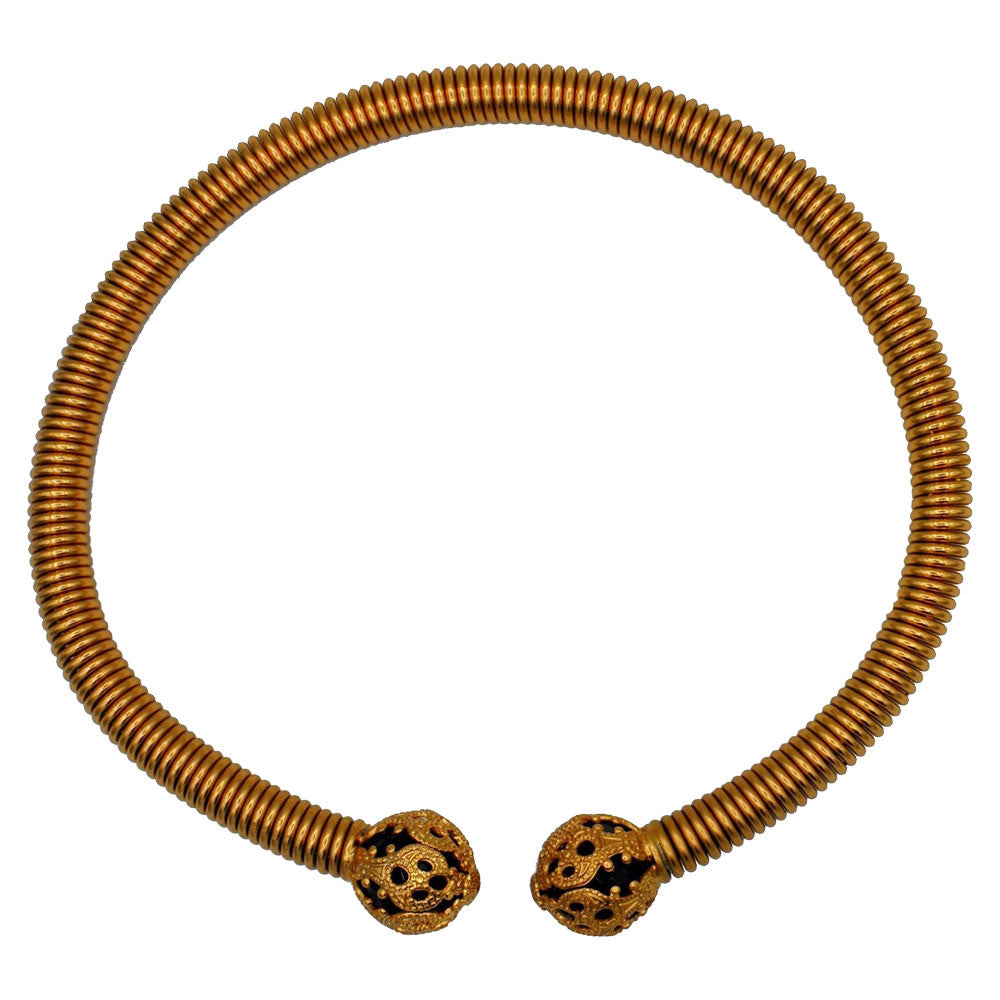 RAS DE COU FEMME COLLIER OR VENITIEN & ONYX - MY LITTLE VENDOME