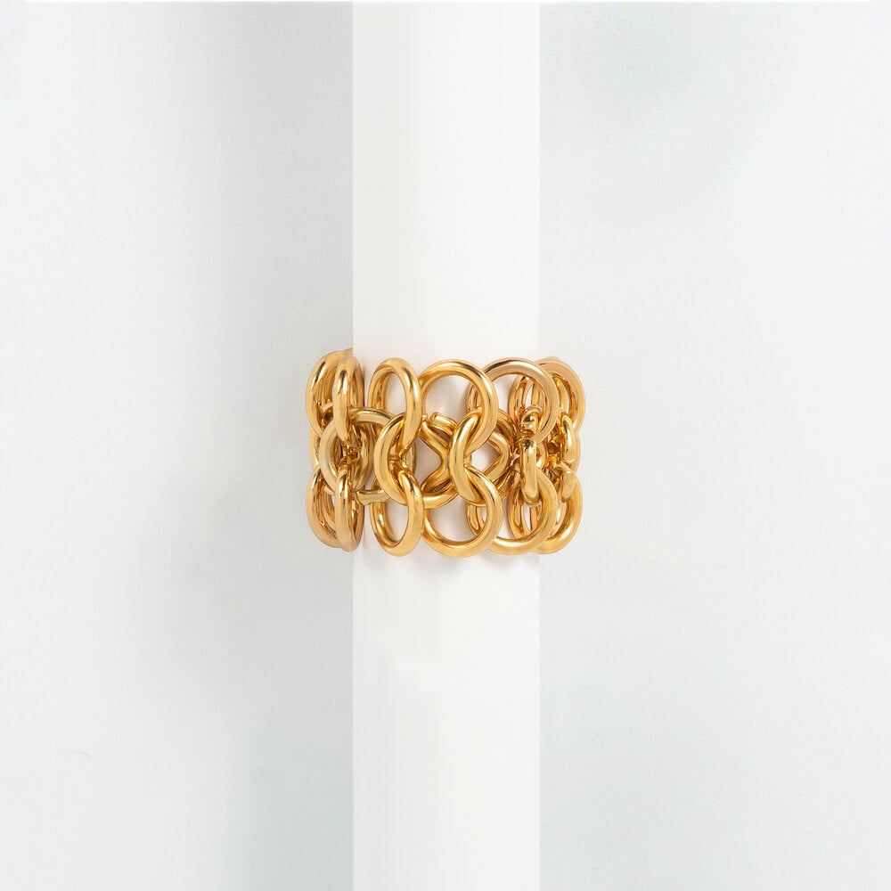PARURE VENDOME OR Bracelet + bague - MY LITTLE VENDOME