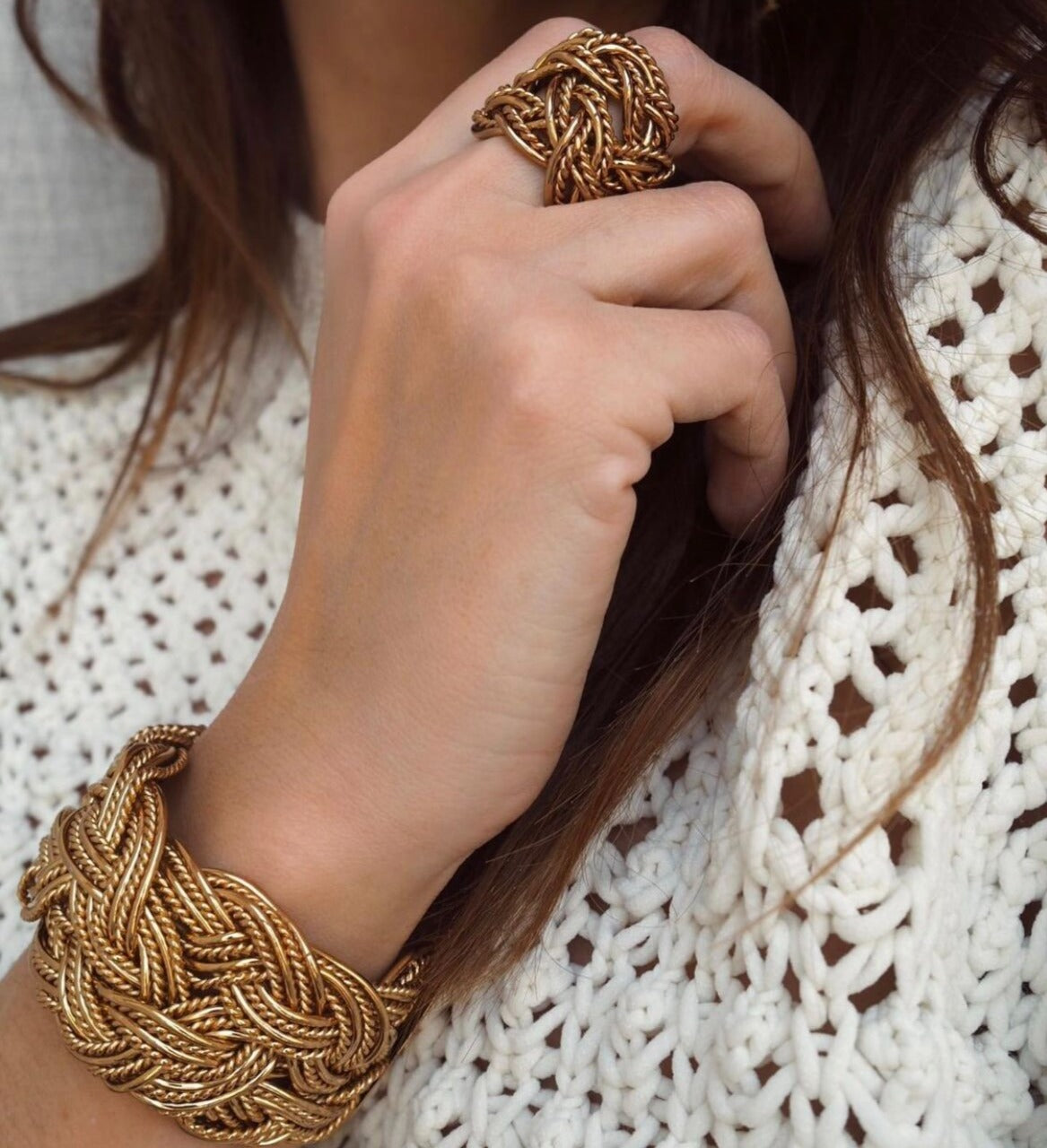 PARURE MONTAIGNE Bracelet + bague - MY LITTLE VENDOME